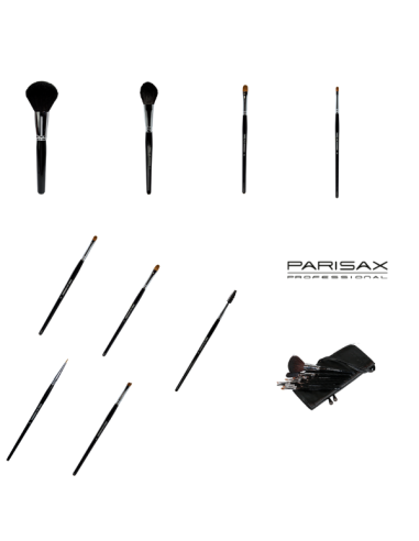 Pinceaux maquillage avec trousse de...
