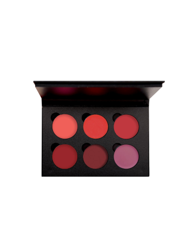 Palette rouges à lèvres 6 teintes -...